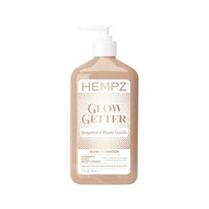 lot 64558 image: Hempz Glow Getter Moisturizing Body Lotion with Shimmer - 17 Fl Oz - Retail $19