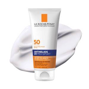 lot 64563 image: La Roche-Posay Anthelios UV Pro-Sport SPF 50 Face & Body Sunscreen 6.7oz - Retail $33
