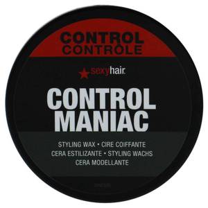 lot 64592 image: SexyHair Style Control Maniac Styling Wax, 2.5 Oz  Provides Definition  Long Lasting Shapes and Styles  Adds Shine - Retail $22