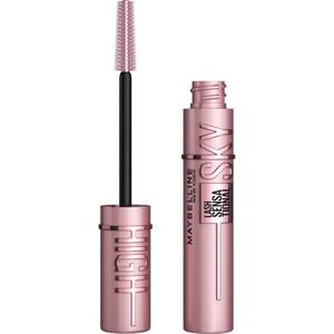 lot 64596 image: Maybelline Lash Sensational Sky High Washable Mascara Makeup, Volumizing, Lengthening, Defining, Curling, Multiplying, Buildable Formula, Blackest Black, 1 Count - Retail $11