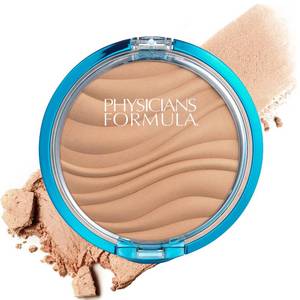 lot 64627 image: Physicians Formula Mineral Wear Talc-Free Airbrushing Pressed Powder, Full Coverage Mineral Face Powder for Sensitive Skin �� Beige - Retail $12
