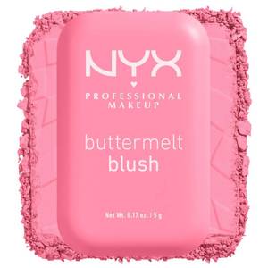 lot 64633 image: NYX PROFESSIONAL MAKEUP Buttermelt Powder Blush, Fade and Transfer-Resistant Blush, Up to 12HR Make Up Wear, Vegan Formula - Butta Together - Retail $10