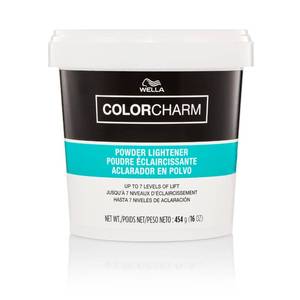 lot 64640 image: COLORCHARM Powder Hair Lightener  Up to 7 Levels of Lift  Dust Free  16 Oz  Packaging May Vary - Retail $27