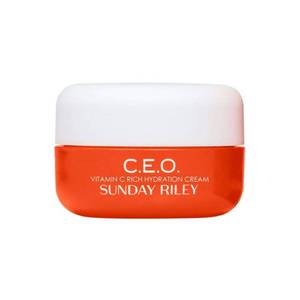 lot 64644 image: Sunday Riley C.E.O. Vitamin C Rich Hydration Cream Face Moisturizer - Retail $22