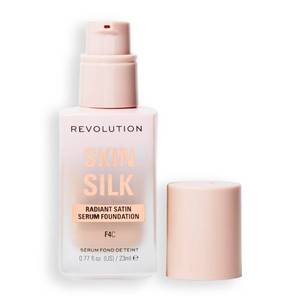lot 64647 image: Revolution Skin Silk Radiant Satin Serum Foundation, F4C Light Skin Tones - Retail $15