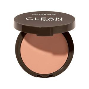 lot 64648 image: Covergirl Clean Invisible Pressed Powder, Lightweight, Breathable, Vegan Formula, Medium Light 135, 0.38oz - Retail $7