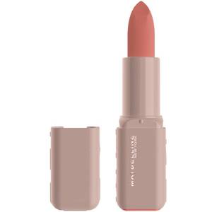 lot 64654 image: MAYBELLINE Serum Lipstick, Hydrating Lip Makeup with 8HRs of Lip Plumping Moisture with Hyaluronic Acid  Oil Blend, Crop Top (Light Nude Pink Matte) - Retail $8