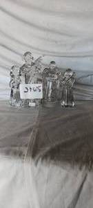 lot 34675 image: Set of 4 glass Angel figurines