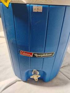 lot 34780 image: Coleman Roundabout 3-gallon dispenser cooler