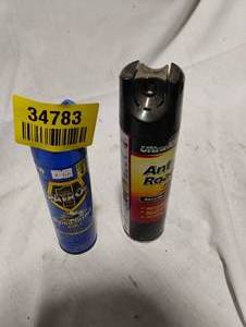 lot 34783 image: Two cans of bug, ant, and roach killer