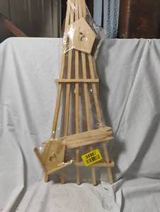 lot 34987 image: Wooden birdhouse decor, great for arts and crafts