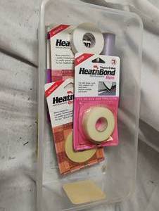 lot 35026 image: 3 packs of fabric adhesive tape