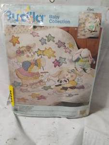 lot 35037 image: Baby collection cross-stitch blanket