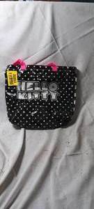 lot 35093 image: Girls Hello Kitty bundle, sunglasses, swimsuit, necklace, handbag, flip-flops size 131