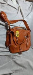 lot 35096 image: Brownorange handbag