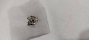 lot 35101 image: Silver Frog pendant