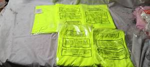 lot 35146 image: Bundle of XL Dri-FIT shirts in neon yellow