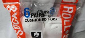 lot 35148 image: Adult crew socks size 9-11