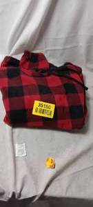lot 35150 image: Size MED checkered long sleeve