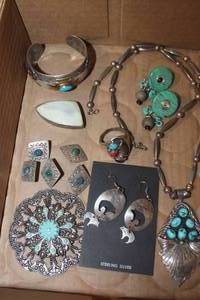 lot 4397 image: Turquoise Jewelry & More