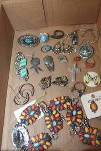 lot 4398 image: Turquoise Jewelry & More