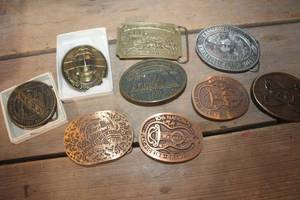 lot 4453 image: Belt Buckles
