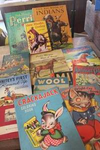 lot 4490 image: Antique Childrens Books