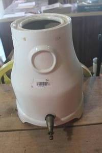 lot 4493 image: Antique Crock Drink Dispenser
