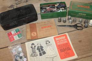 lot 4506 image: Vintage Thimbles and More