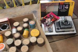 lot 4513 image: IOB Vtg. Kodak Instamatic Camera untested & More