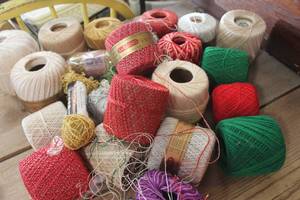 lot 4517 image: Box of Crochet Thread
