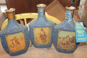 lot 4582 image: Vintage Beams Collector Bottles