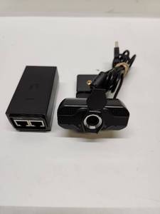 lot 11 image: Dashboard Camera with POE LAN Injector and USB Cable