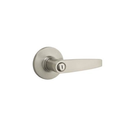 lot 63466 image: Kwikset Sl3000wi Winston Privacy Door Lever Set