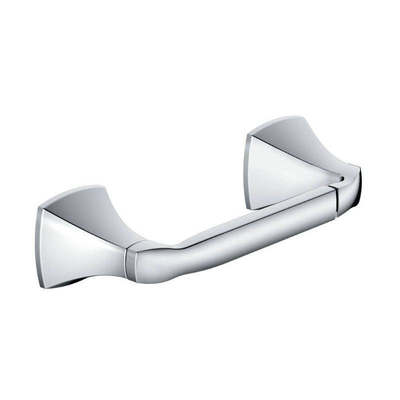 lot 63468 image: Creative Specialties YB5108CH Moen Voss Pivoting Toilet Paper Holder in Chrome