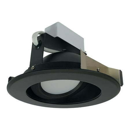 lot 59270 image: Nora Lighting Nlcbc-56940X Cobalt Adjustable 5  Led Adjustable Recessed Trim - Black