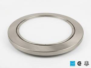 lot 4009 image: RP Lighting 12in LED Ceiling Mount 4325D-1-30-BN