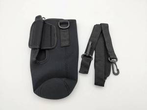 lot 61423 image: Black Neoprene Tumbler Holder w Shoulder Strap