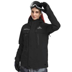 lot 61484 image: Kirnusino Womens Waterproof Ski Jacket Black S