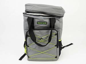 lot 64038 image: Dexcom Backpack Cooler Insulated Bag with Straps