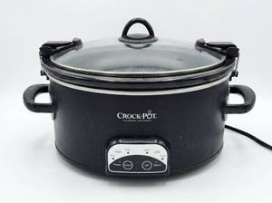 lot 64059 image: Crock-Pot Original Slow Cooker w Digital Timer