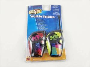 lot 64080 image: Kidz Toyz Walkie Talkies Belt Clip Morse Code 200ft