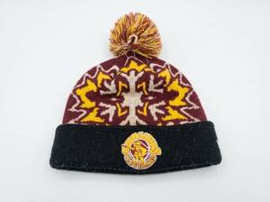 lot 64139 image: Cleveland Cavaliers Beanie w Pom & Snowflake Pattern