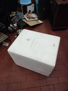 lot 25881 image: Polar Tech White Foam Cooler Box
