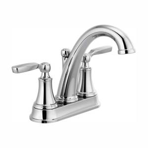 lot 21746 image: Delta Woodhurst Chrome Bathroom Faucet 2532LF-MPU