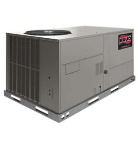 lot 21782 image: Ruud RGECZR036AJT07BACAA 75000 BTU Rooftop Combo Unit