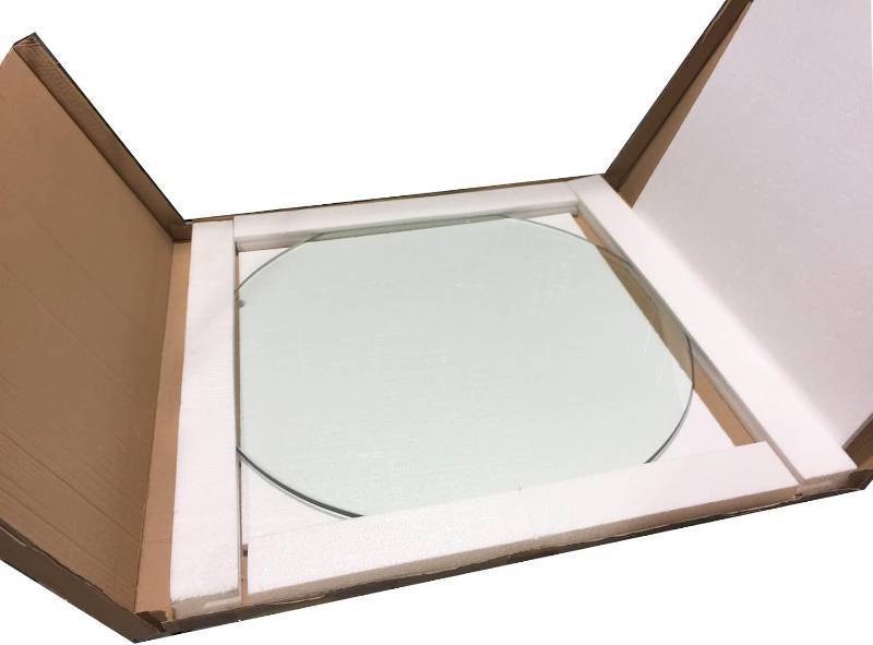 lot 271503 image: Retails for $108 30 inch Diameter Tempered Glass x 38 Tempered Glass