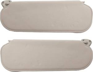 lot 152279 image: Dasbecan Gray Pair Driver and Passenger Side Sun Visor Compatible with Chevrolet Express GMC Savana 1500 2500 3500 4500 1999-2019 Replaces# 84054688 84054695 20883004 25999923