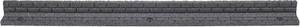 lot 152291 image: Rubberific Flexible Rubber L Shape Landscape Brick Face Edging Border for Gardens, Lawns, and Landscaping - 6 Pack (Gray)