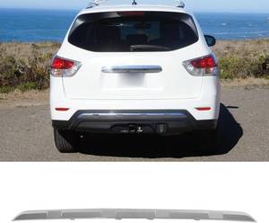 lot 251736 image: Rear Bumper Chrome Molding Trim Cover for Nissan Pathfinder 2013-2016